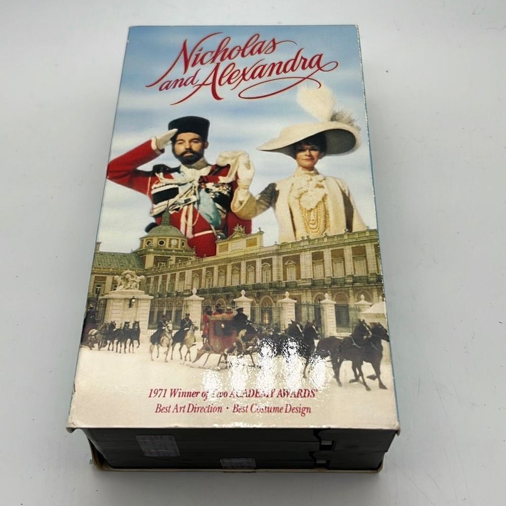 Nicholas and Alexandra VHS 2-Tape Set Biography‎ Tsar Nicholas II